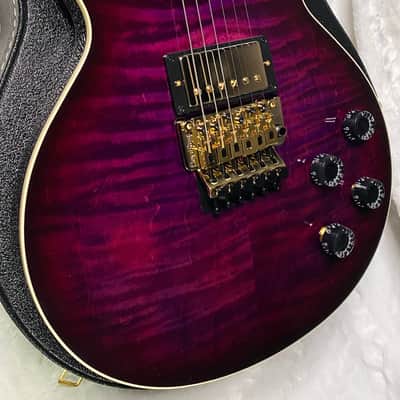 NEW! Gibson Custom Les Paul Axcess Standard Figured Top Floyd Rose Electric Guitar - Greatest Hits II - Authorized Dealer - Tri-Berry Burst - WOW! 8.3lbs - G07307 image 7