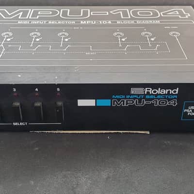 Roland MPU-104 Midi Input Selector 90's image 1
