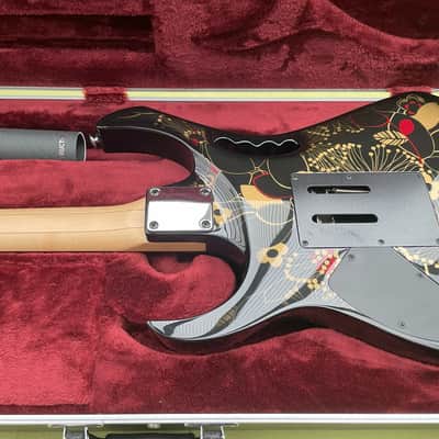 Ibanez JEM77-FP2 Steve Vai Signature 2010 - 2018 - Black Floral Pattern 2 image 6
