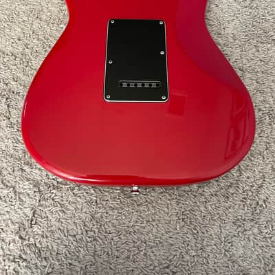 Fender Standard Stratocaster 1994 MIM HSH Torino Red Vintage Modified Guitar image 12