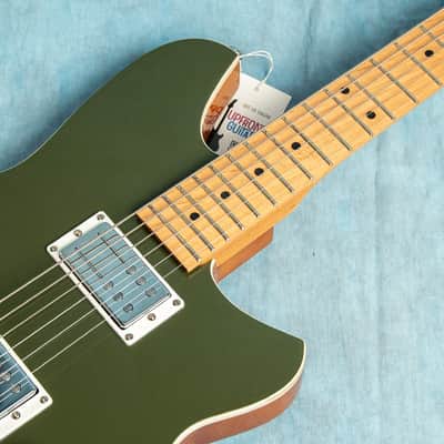 Reverend Descent Army Green Baritone 2026 Electric Guitar - No Bag/Case image 4