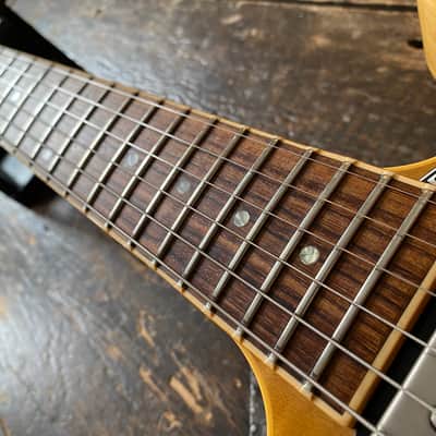 Gibson Vintage 1991 ES 335 Dot Natural Figured Electric Guitar Huge Flame w/ OHSC image 11