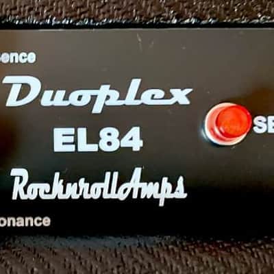 RockNRoll Amps Duoplex EL84 Combo Amp, SSGB Exclusive, 2020 Black Tweed (Authorized Dealer) image 6