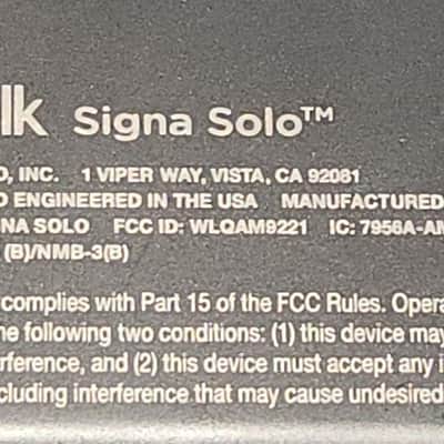 Polk POLK AUDIO SIGNA SOUNDBAR - (Ultra-Slim) SOUND BAR ONLY 2008 - Black plastic case image 7