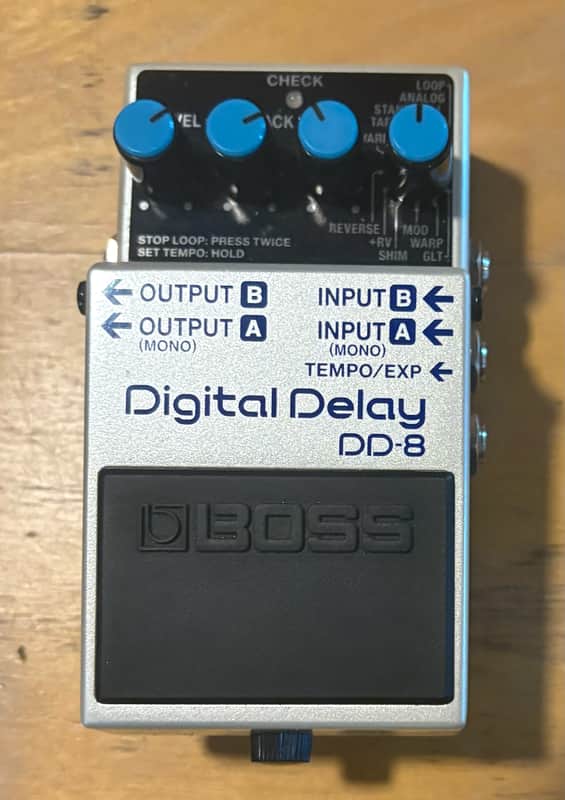 Boss DD-8 Digital Delay 2019 - Present - White