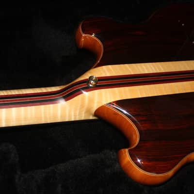 New Alembic Stanley Clarke Retro Deluxe Custom Bass-Cocobolo Tons Of Upgrade Options! image 5