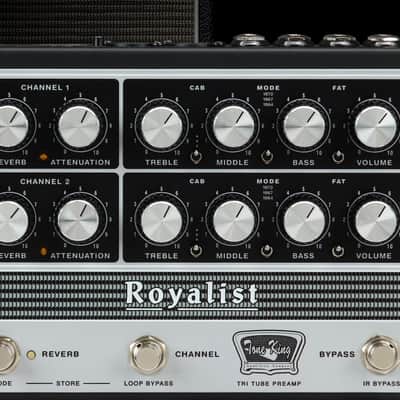 Tone King Royalist Tri-Tube 2- Channel Guitar Preamp Pedal  w/IR's 2026 - New! image 1