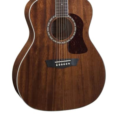 Washburn Heritage 10 Series Grand Auditorium Acoustic Guitar, Natural (HG12S-O-U) image 2