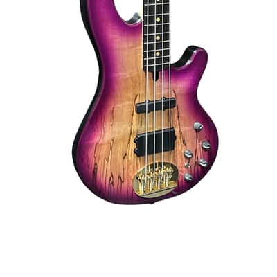 Lakland Skyline 44-02 Custom Spalted Maple w/Rosewood DEMO-FLOOR MODEL *IN STOCK /AS NEW Condition! SAVE $!* image 3