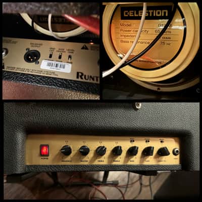 Friedman Runt 20 2-Channel 20-Watt 1x12" Guitar Combo 2016 - Present - Black image 8