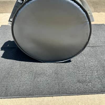 Beato Pro 1 - 5.5x14” Snare drum bag with Grey webbing 2024 - Black with Grey handles image 3