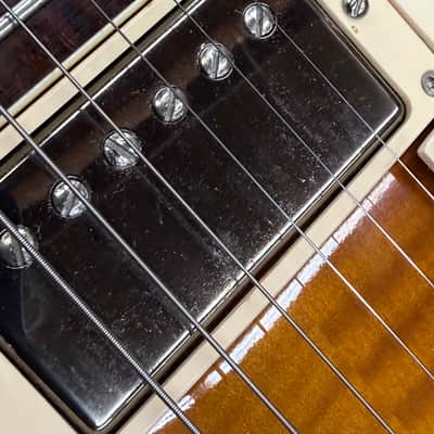 Gibson 60 Reissue Les Paul Standard GC Exclusive 2016 - Desert Burst Flame Top image 16