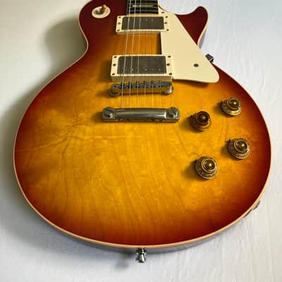 Gibson Les Paul Custom Shop 1958 Reissue Cherry Sunburst image 6
