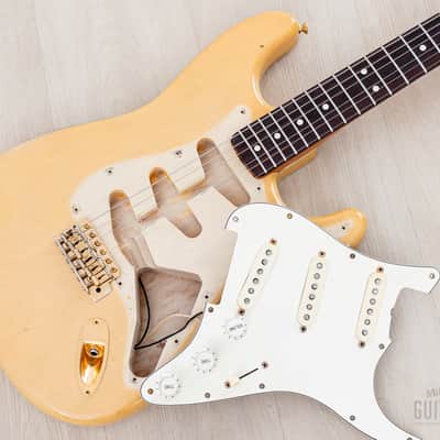 1987 Fender Custom Shop American Vintage '62 Stratocaster Blonde Mary Kaye w/ Gold Hardware, Case & Hangtags image 22
