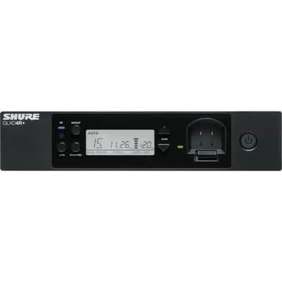 Used Shure GLXD124R+/85-Z3 Combo System (Incl. SM58 Handheld Mic;WL185 Lavalier Mic; Half-Rack GLXD4R+ Receiver) image 3