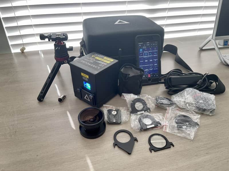 Wicked Lasers Lasercube 2.5W Wifi DJX Club Stage DJ RGB Laser Light Projector FX image 1