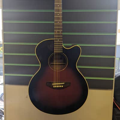 Yamaha CPX-5 VS Vintage Sunburst 2002 Electro Acoustic Guitar | Reverb