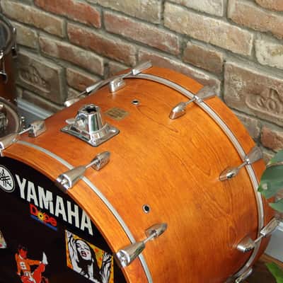 Yamaha Birch Custom Absolute - natural vintage 5pc drumset image 17