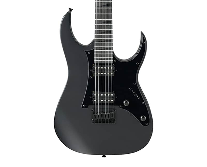 Used Ibanez GIO GRGR131EXBKF RG Electric Guitar - Black Flat image 1