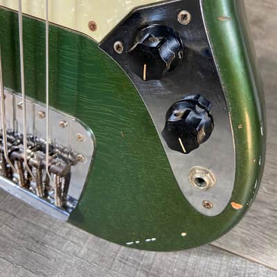 Fender Competition Mustang Bass 1971 Lake Placid Blue image 9