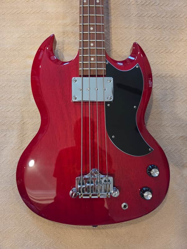 Epiphone EB-0 2023 - Cherry image 1