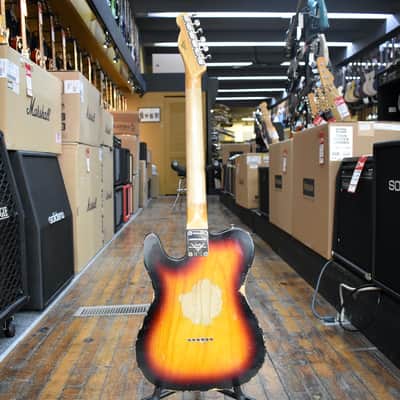 Fender Custom Shop Limited Edition '70s Telecaster Custom Heavy Relic Bleached 3-Color Sunburst w/Hard Case image 6