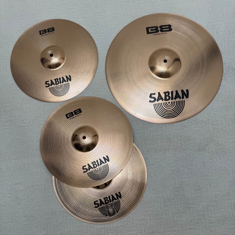 Sabian B8 2-Pack Plus 14/14/18" Cymbal Pack 2010's image 1