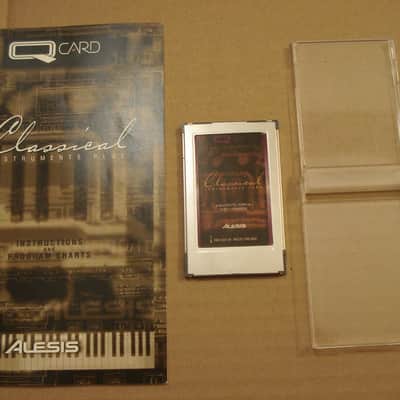 Alesis Q Card Qcard Classical 8MB for Quadrasynth, QSR, S4 / Plus, QS6, QS7, QS8