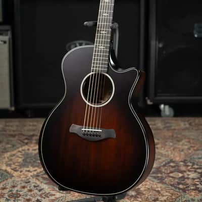 Taylor Next Generation Builder's Edition 324ce Grand Auditorium Acoustic/Electric Guitar - Tobacco Kona Burst with Hardshell Case image 16
