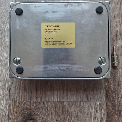 Klon Centaur Professional Overdrive (Non-Horsie) 1994 - 2008 - Silver image 6