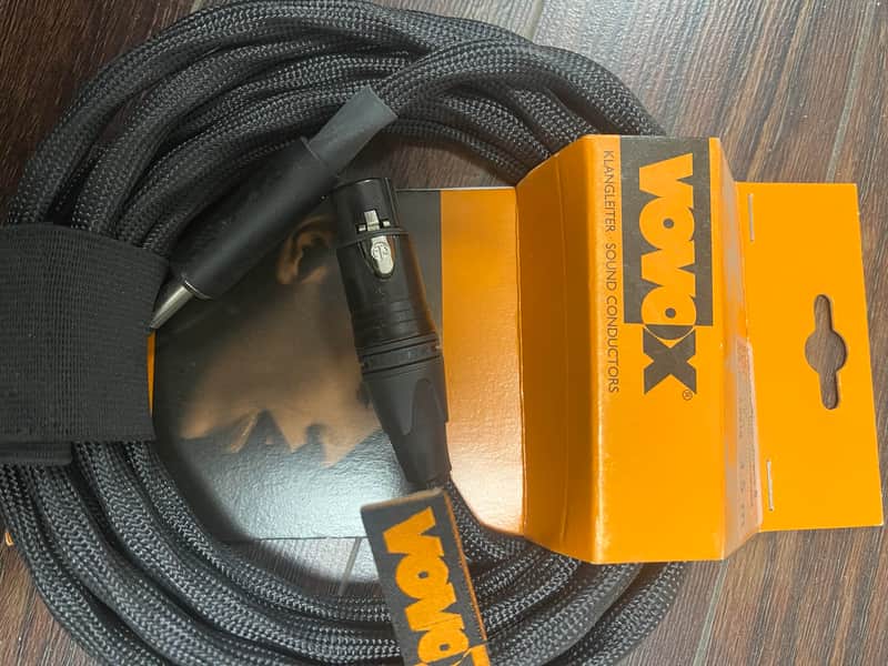Vovox Vovox Link Direct S 6.0918 Balaced/Microphone cable 3.5m/11,5ft XLRf-TRS 2018 - Black image 1