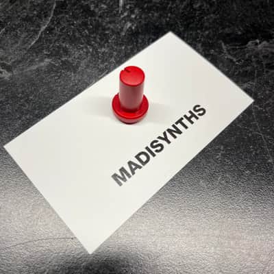 Waldorf Replacement D-Shaft Knob RED (Wave prototype knob?) for Waldorf Wave