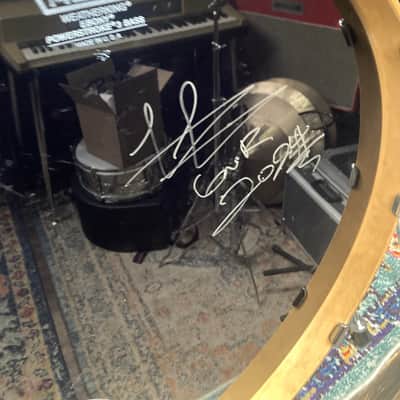 Frank Ferrer's Guns N Roses Chinese Democracy Tour, Pork Pie USA Maple Drum Set, 26",18",16",12" Plus Tour Artifacts. Signed! Authenticated! 2009 image 16