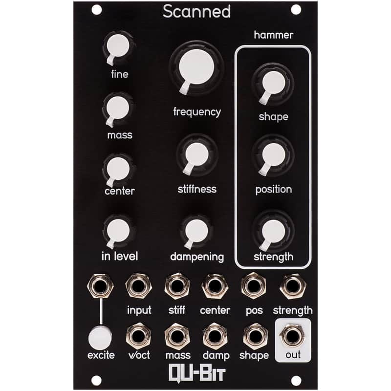 Qu-Bit Scanned Organic Wavetable Oscillatory Eurorack Module (Demo Deal) image 1
