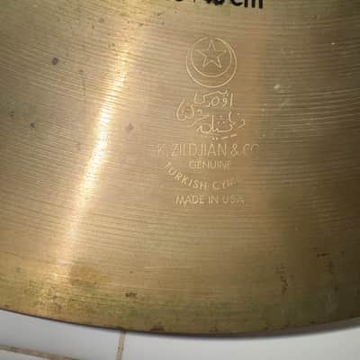16” Zildjian K Vintage EAK Crash - 1204g image 7