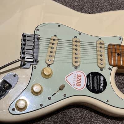 Fender 40th Anniversary American Standard Stratocaster with Maple Fretboard 1994 - Arctic White image 5