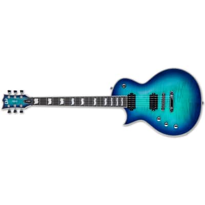 ESP LTD EC-1000T CTM FM Flamed Maple LH Left-Handed Electric Guitar Violet Shadow BRAND NEW EC1000T image 1