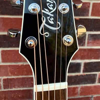Takamine FT341 Gloss Black Acoustic-Electric Limited Edition Guitar & Semi-Hard Case Demo Video Inside image 5