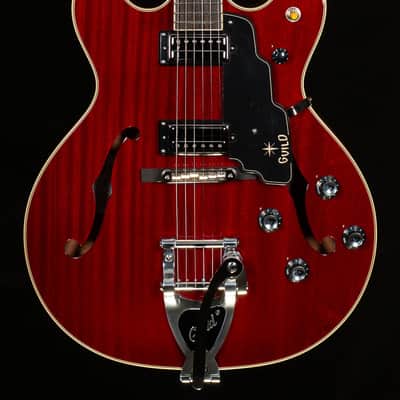 Guild Starfire V w/ Guild Vibrato Tailpiece CHR W (039) image 3
