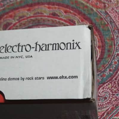 lightly handled - mostly very clean Electro Harmonix EMPTY CARDBOARD BOX and printout copy of Owner's Instructions ONLY for USA Big Muff Reissue (NO Pedal, NO original paperwork) image 11