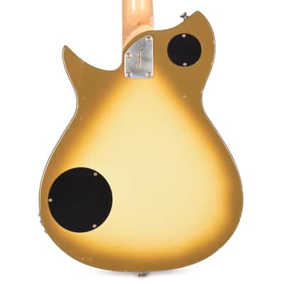 Fano Alt de Facto RB6 Antigua Burst Light Distress w/Mojo Pickups & Stainless Steel Frets (Serial #250220) image 3