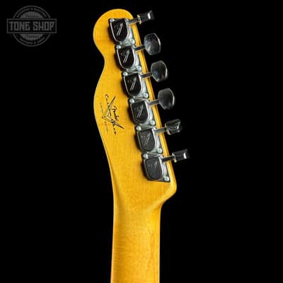 Used 2020 Fender Custom Shop Limited 1968 Thinline Telecaster Firemist Gold Metallic w/case TSU24939 image 10