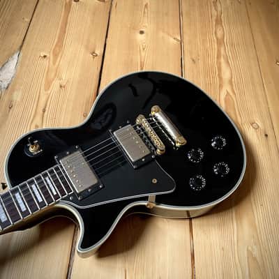 Epiphone Epiphone/ Gibson Les Paul Custom Ebony / Black image 4