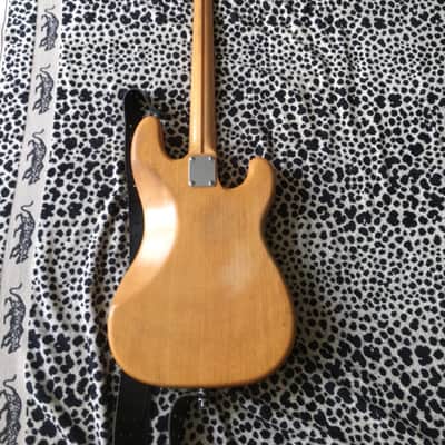 Left-handed Fernandes Burny Olds  from mid 1970s in Vintage Natural. image 5