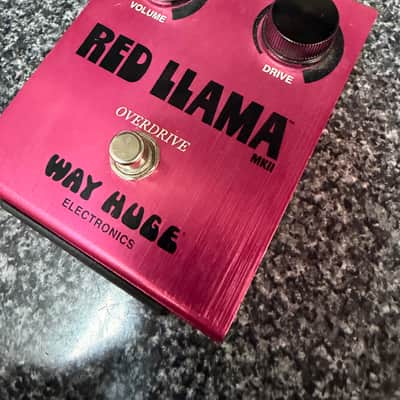 Way Huge WHE203 Red Llama Overdrive MkII 2012 - 2019 - Red image 3