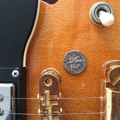 Yamaha SA2200 Violin Sunburst + Gibson pick ups image 12