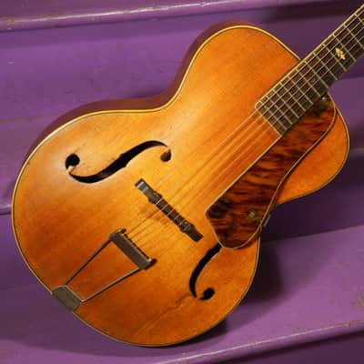 1940s SS Stewart (Harmony-made) Archtop Guitar (VIDEO! Fresh Work, Ready to Go) image 2