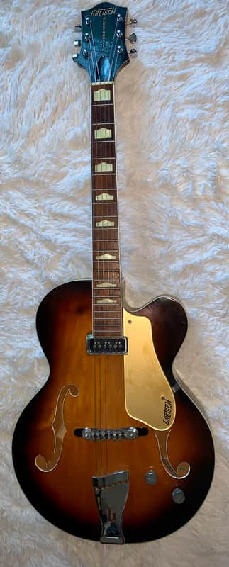 1954 Gretsch Streamliner 6190  Vintage  electric Guitar made in the usa lifton Hardshell case image 1
