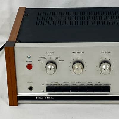 Vintage Stereo Integrated Amplifier Rotel RA-610 image 3
