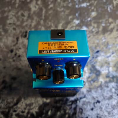 Boss BD-2-B50A 50th Anniversary Blues Driver 2023 - 2024 - Blue image 5